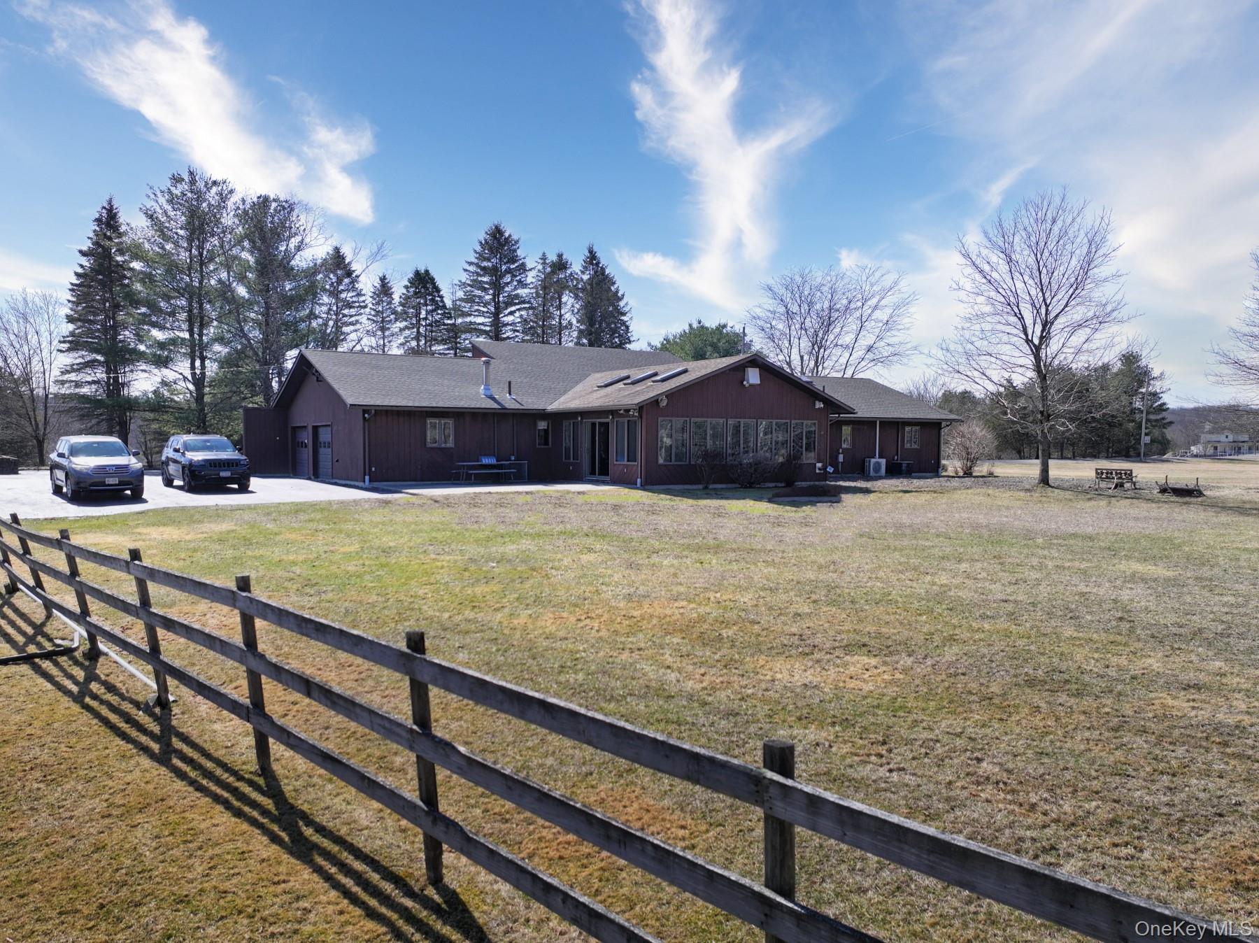 565 Prosperous Valley Road Middletown, NY 10940 - Photo 5 of 47 a view of a terrace with a garden