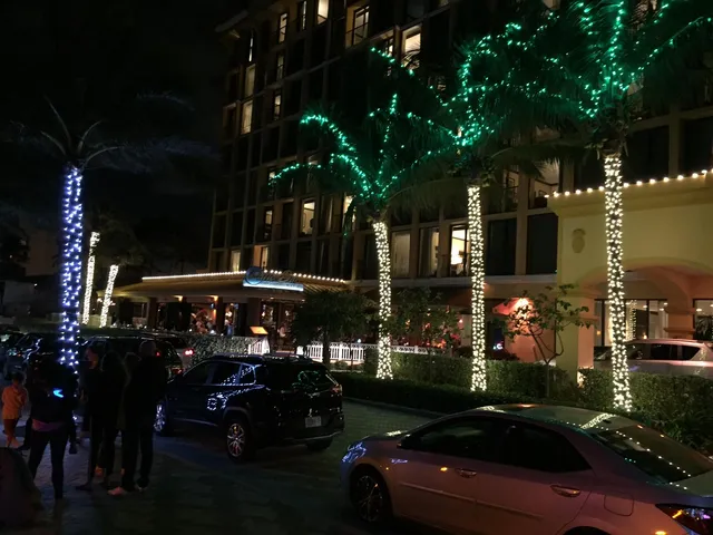 a cars parked in front of a building