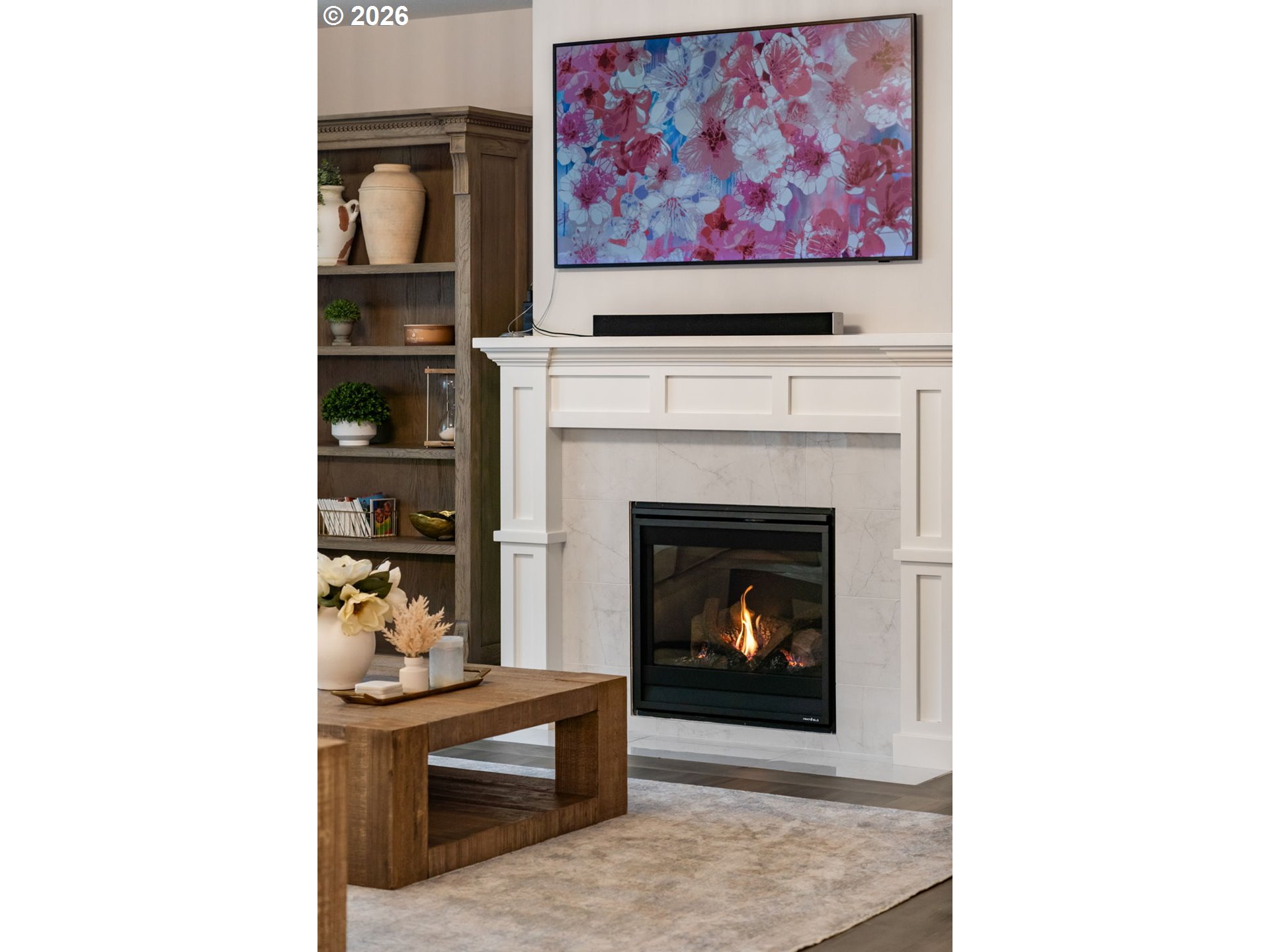 4024 South Winery Way Ridgefield, WA 98642 - Photo 11 of 48 a living room with furniture and a fireplace