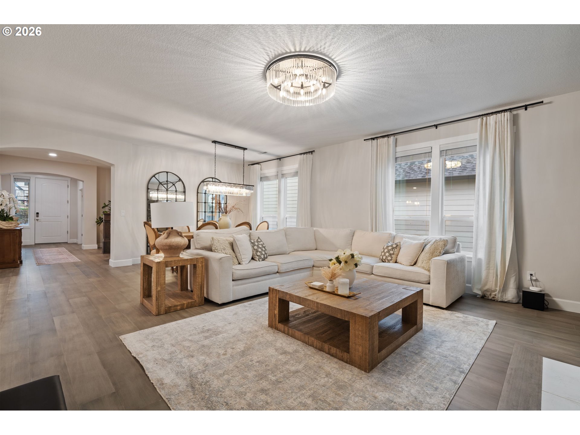 4024 South Winery Way Ridgefield, WA 98642 - Photo 12 of 48 a living room with furniture and wooden floor