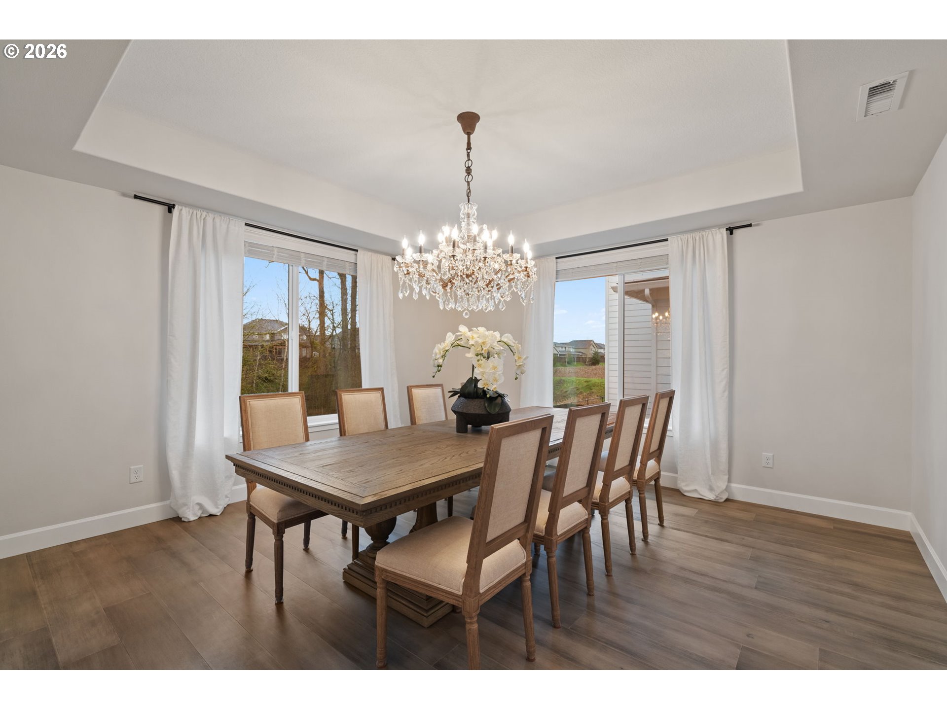 4024 South Winery Way Ridgefield, WA 98642 - Photo 26 of 48 a view of a dining room with furniture and window