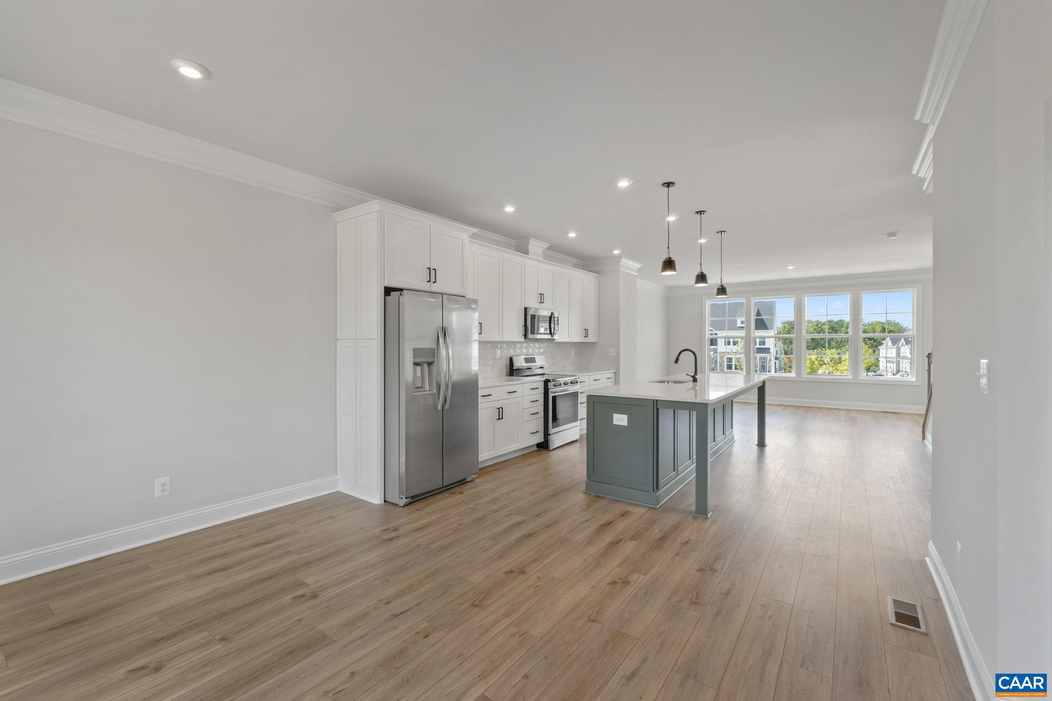 746 Park Ridge Drive Crozet, VA 22932 - Photo 22 of 46 a view of kitchen with wooden floor