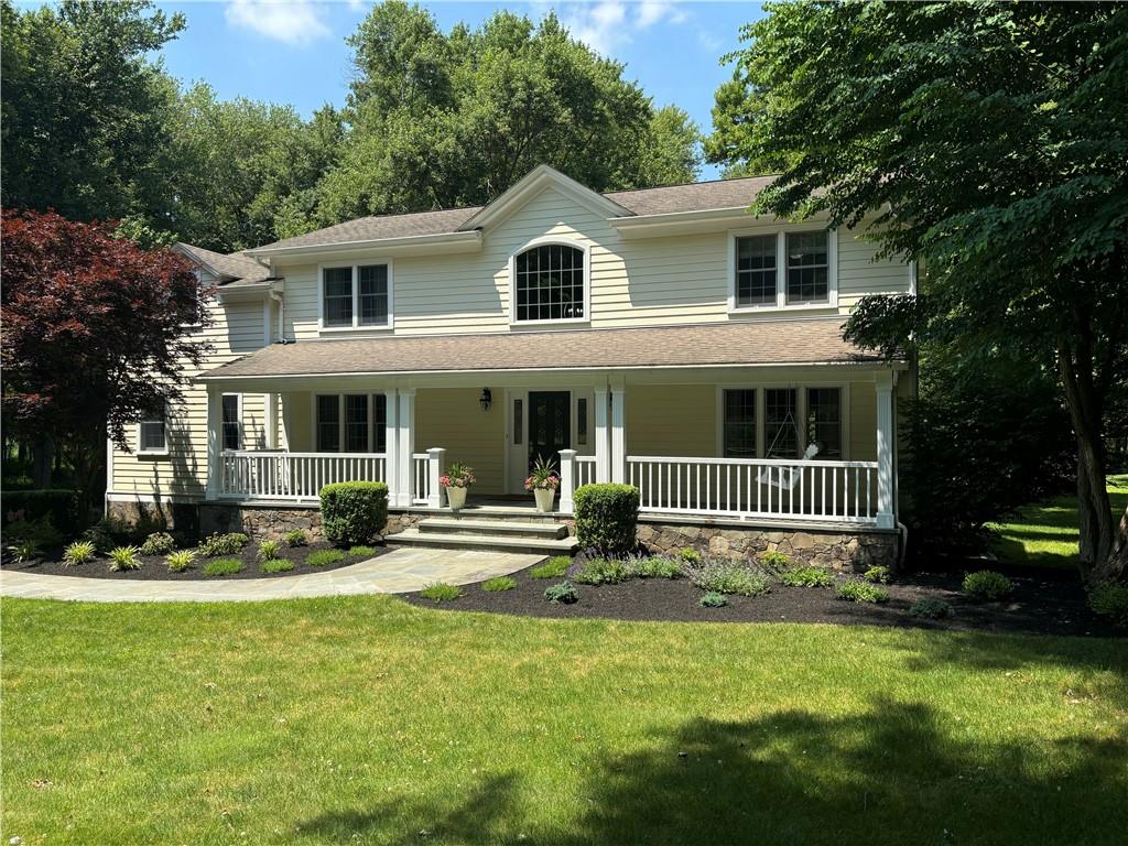 101 Todd Road Katonah, NY 10536 - Photo 1 of 1 View of front of home featuring a front yard and a porch