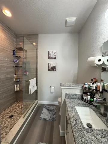 a very nice looking room with a large window