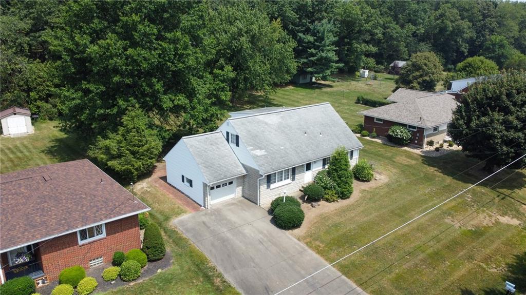 201 Beech Road Butler, PA 16001 - Photo 3 of 49 an aerial view of a house with garden space and street view