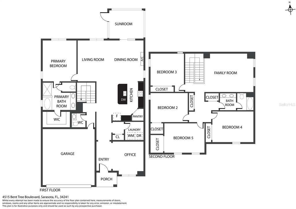 4515 Bent Tree Boulevard Sarasota, FL 34241 - Photo 34 of 34 a picture of a floor plan