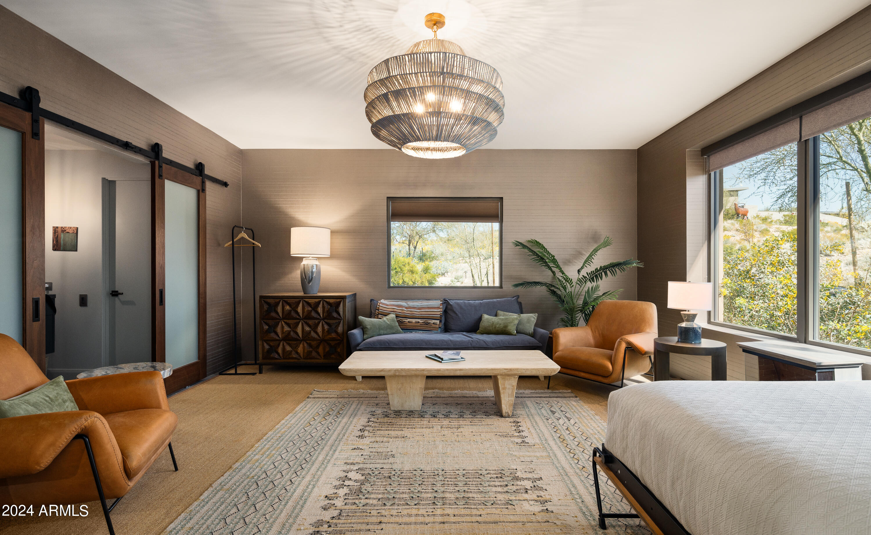 15212 North Sandy Blf Road Fort McDowell, AZ 85264 - Photo 37 of 66 a living room with furniture and a large window