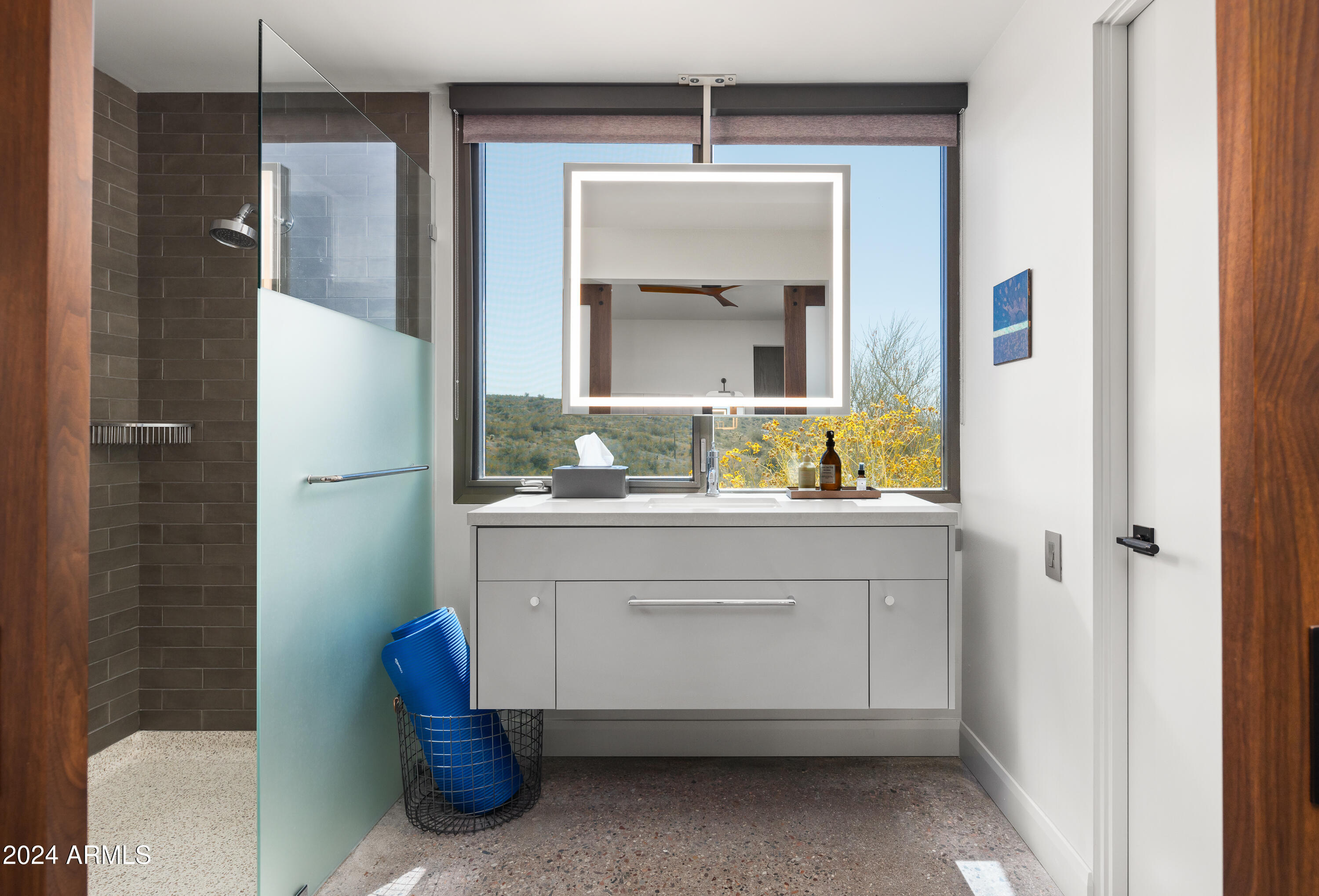 15212 North Sandy Blf Road Fort McDowell, AZ 85264 - Photo 46 of 66 a bathroom with a sink and mirror