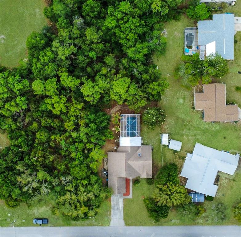 4219 Newton Road Spring Hill, FL 34606 - Photo 35 of 35 an aerial view of a house with outdoor space