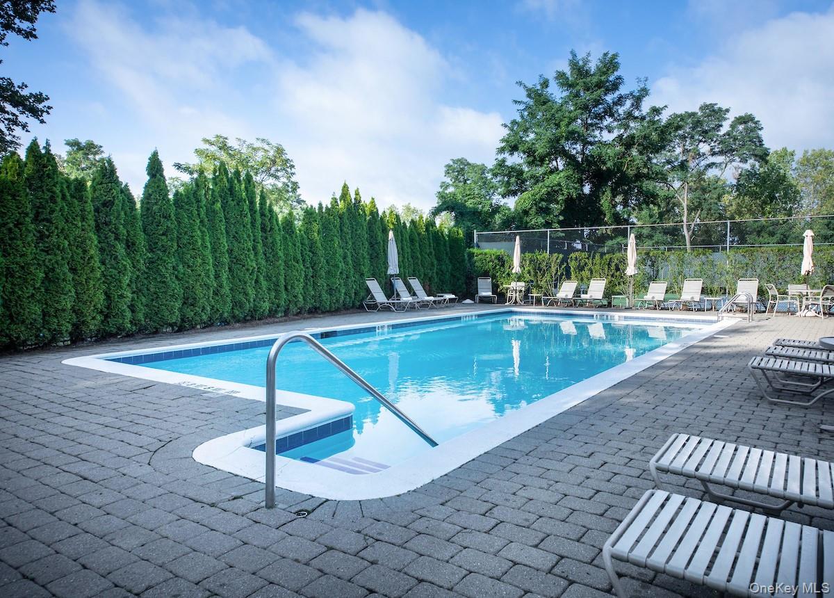 66 Landing Drive Dobbs Ferry, NY 10522 - Photo 40 of 44 a swimming pool with some trees in the background