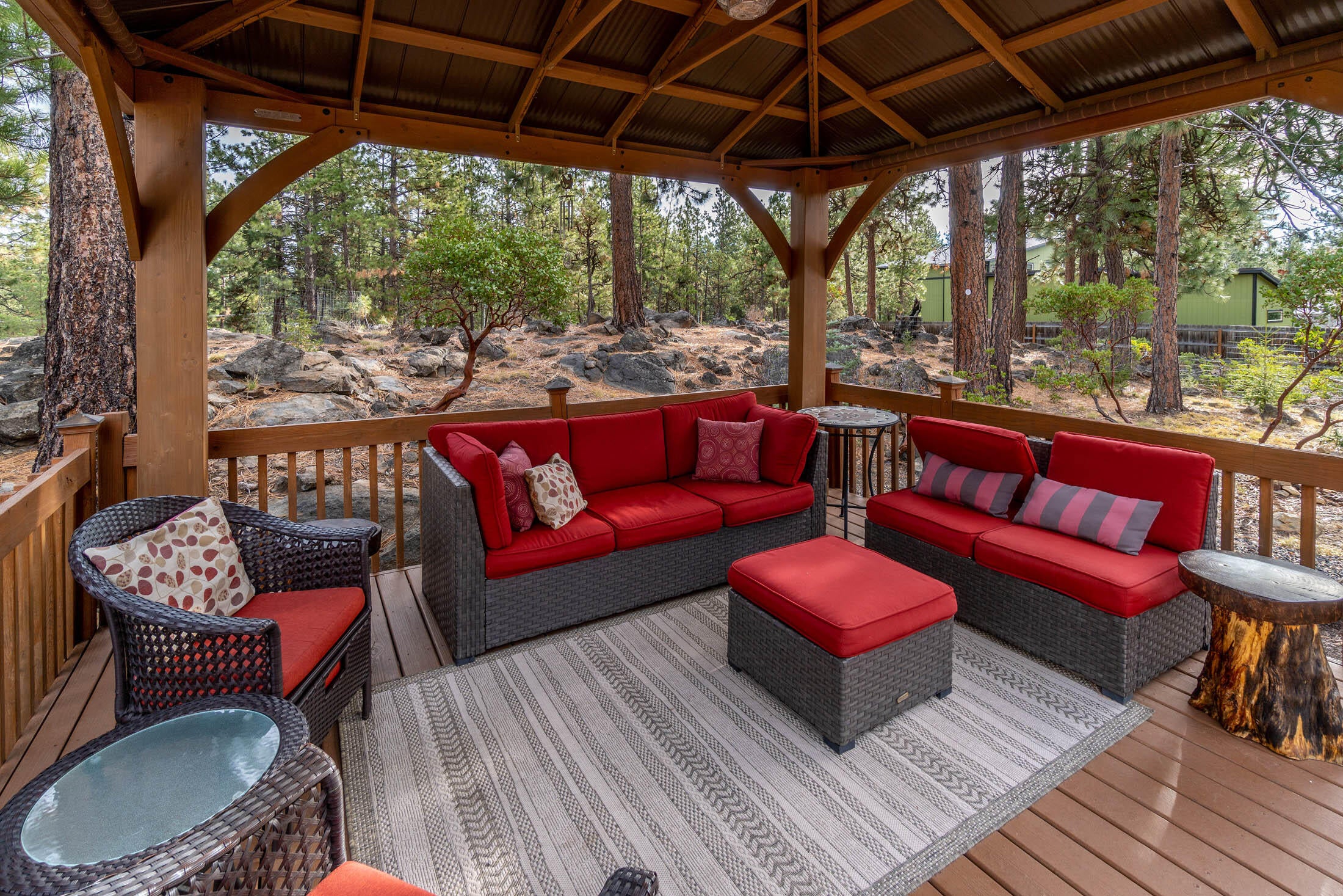 60205 Crater Road Bend, OR 97702 - Photo 7 of 74 Gazebo perfect for relaxing and for entertaining friends and family.