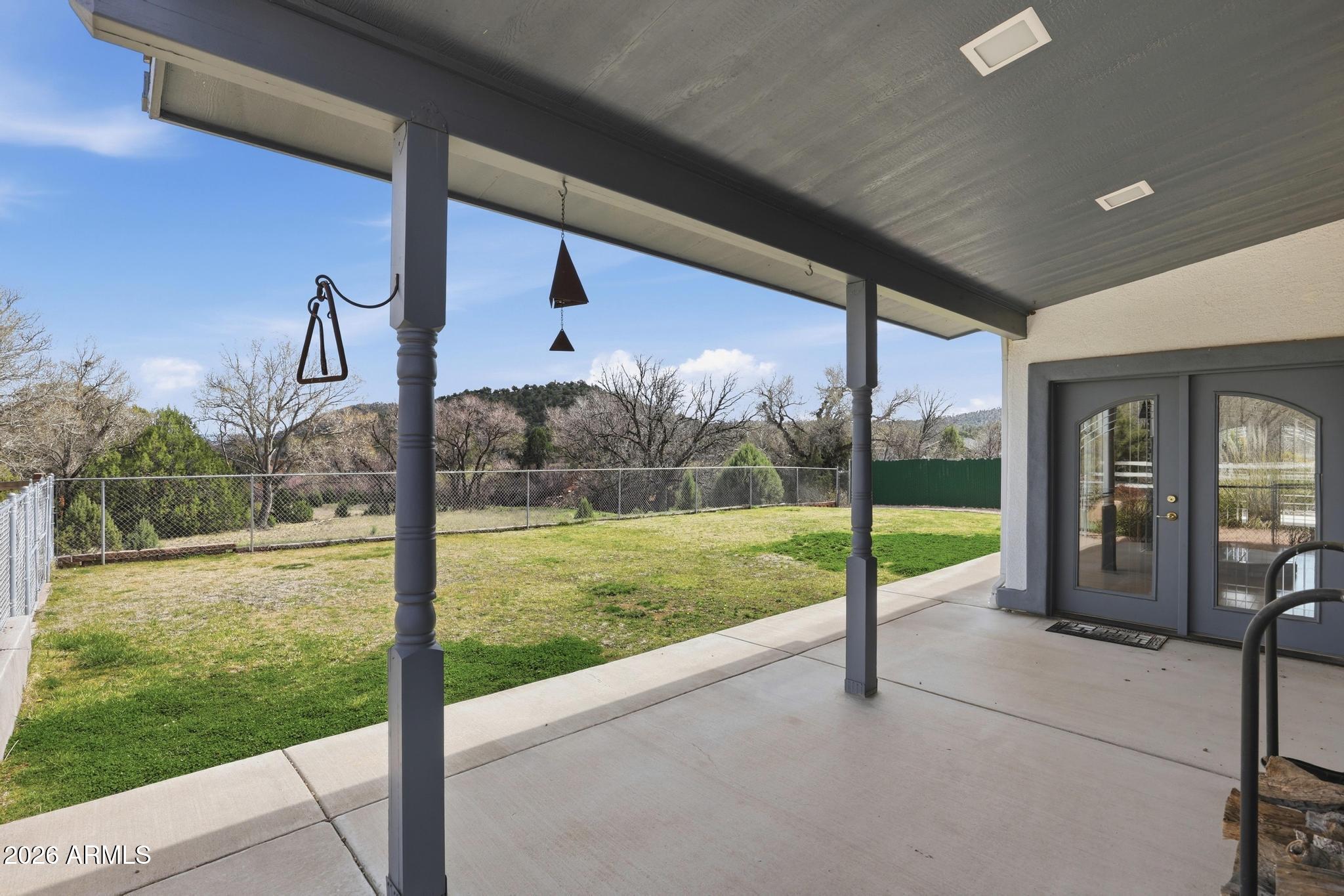 8780 Singletree Lane Payson, AZ 85541 - Photo 26 of 37 a view of a house with backyard and porch