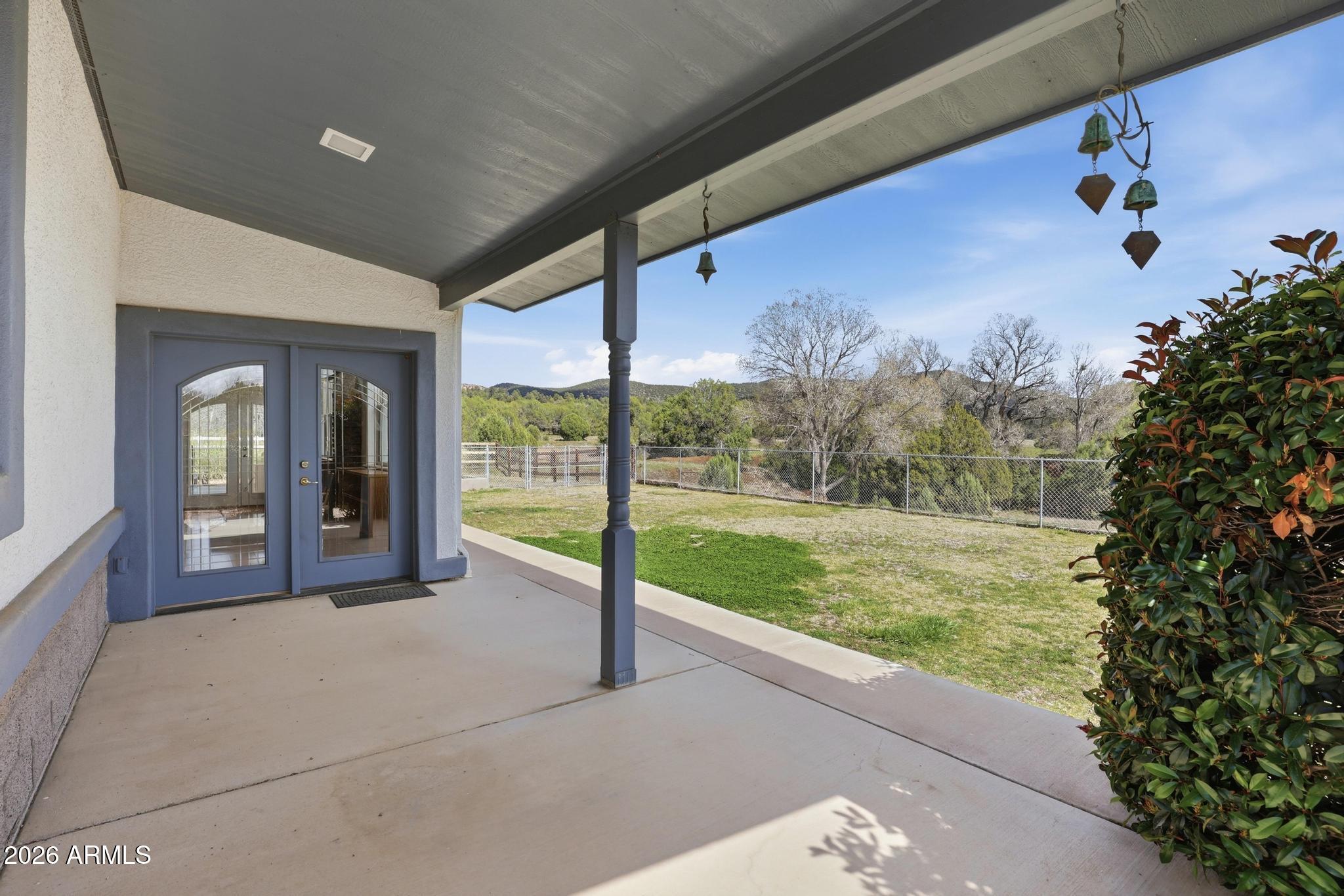 8780 Singletree Lane Payson, AZ 85541 - Photo 27 of 37 a view of a garden from a windows