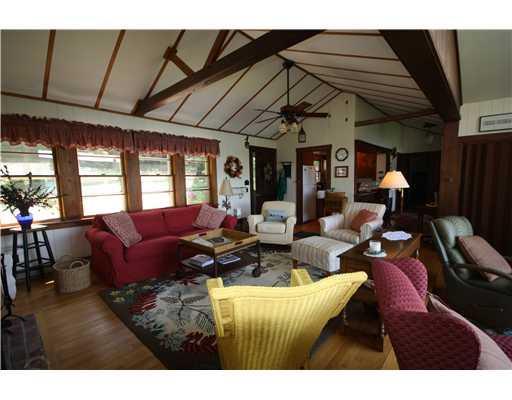 123 Sawyer's Island Road Boothbay, ME 04537 - Photo 7 of 14 Living Room. Step down living room...