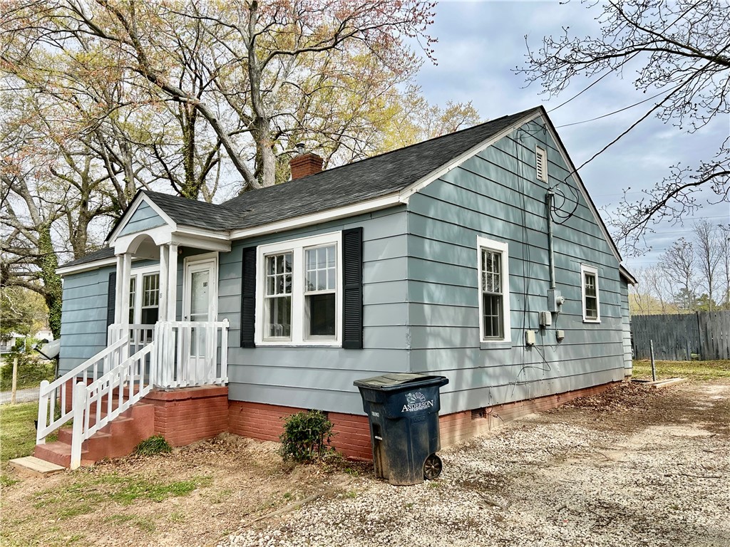 181 Sumter Street Anderson, SC 29621 - Photo 2 of 17 This charming home features a welcoming front porch and classic siding, perfect for comfortable living.