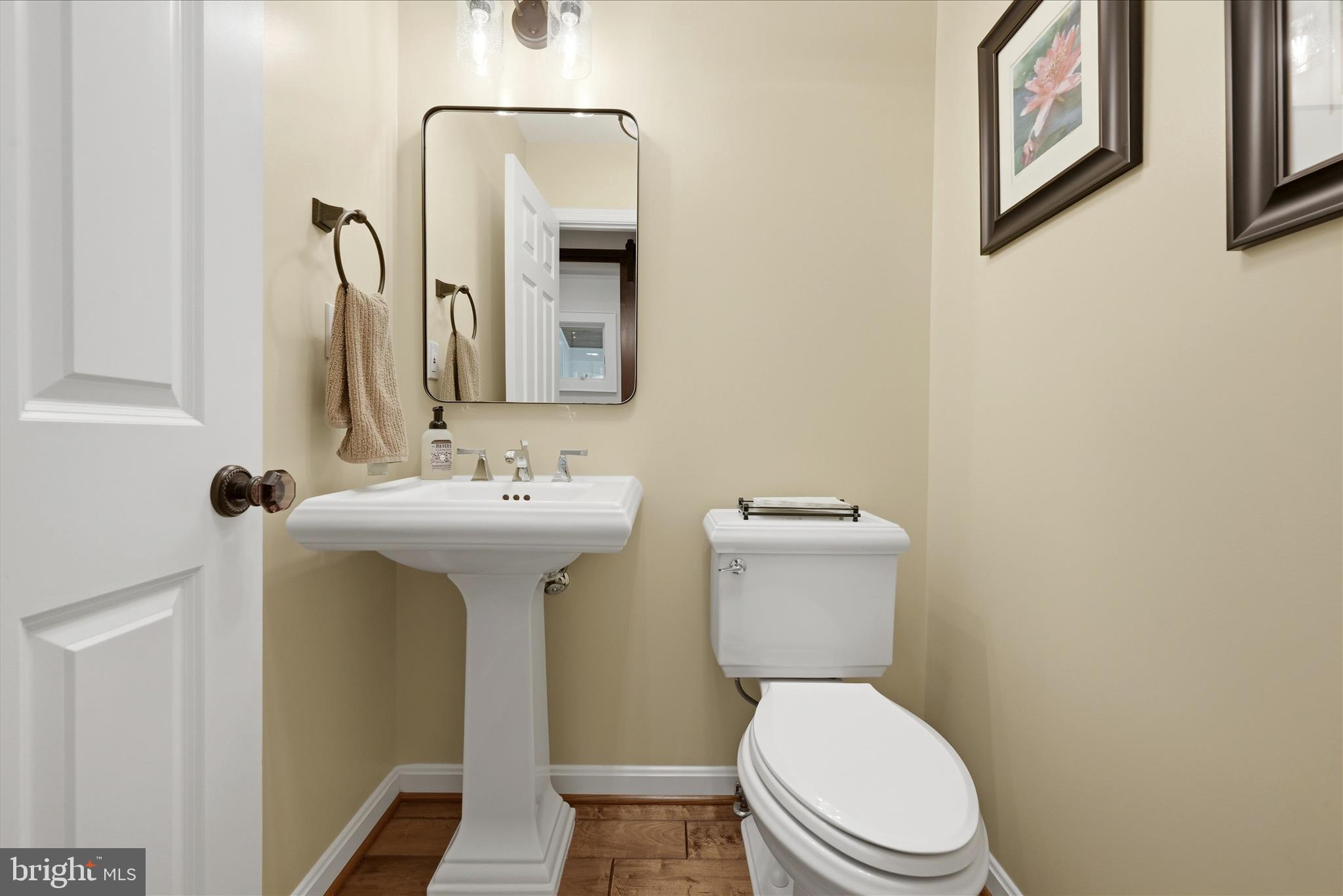 320 Loudoun Street Southwest Leesburg, VA 20175 - Photo 17 of 60 Powder Bathroom