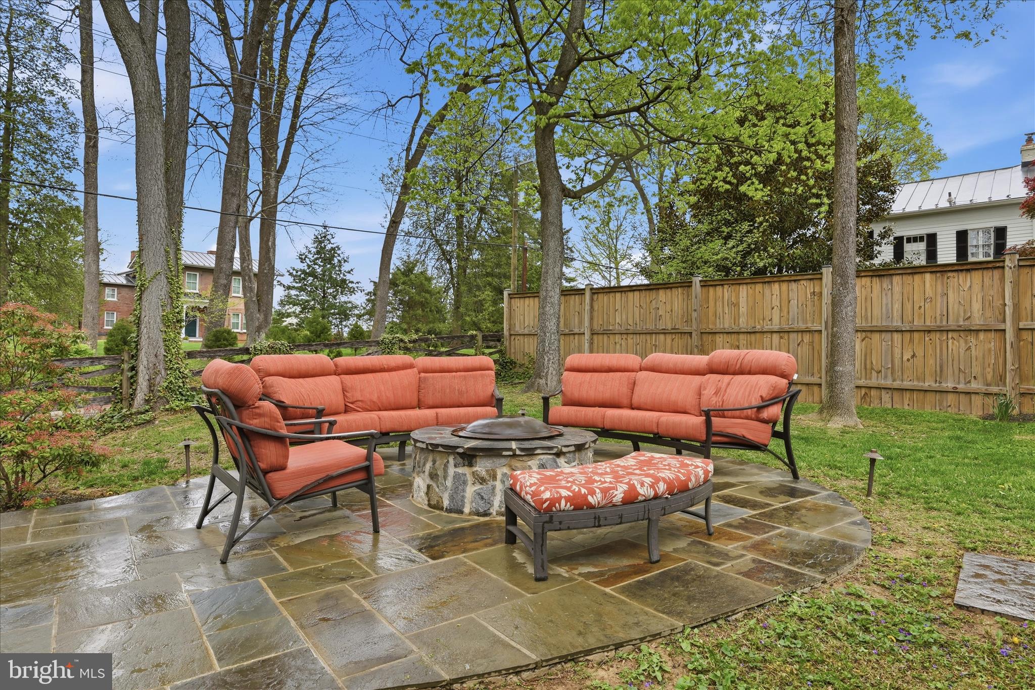 320 Loudoun Street Southwest Leesburg, VA 20175 - Photo 44 of 60 Stone Patio & Fire Pit