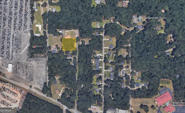 a bird view of house