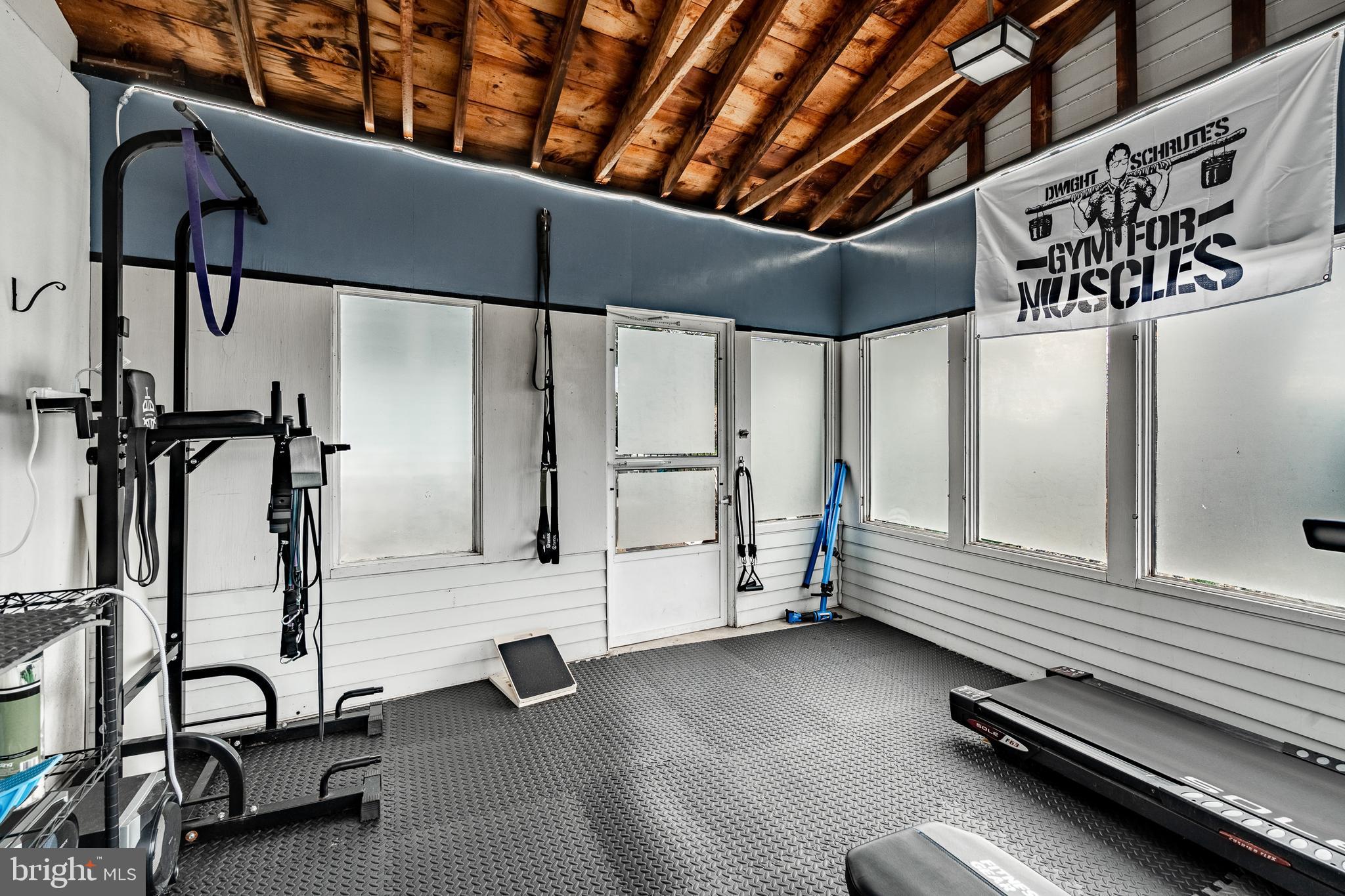 36 Fairview Street Boyertown, PA 19512 - Photo 24 of 40 a view of a room with gym equipment