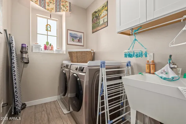 a view of a house with a yard porch and furniture