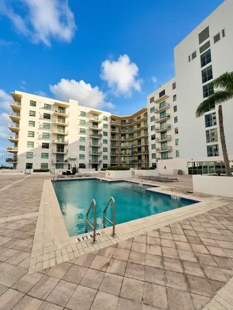 a view of swimming pool with outdoor space