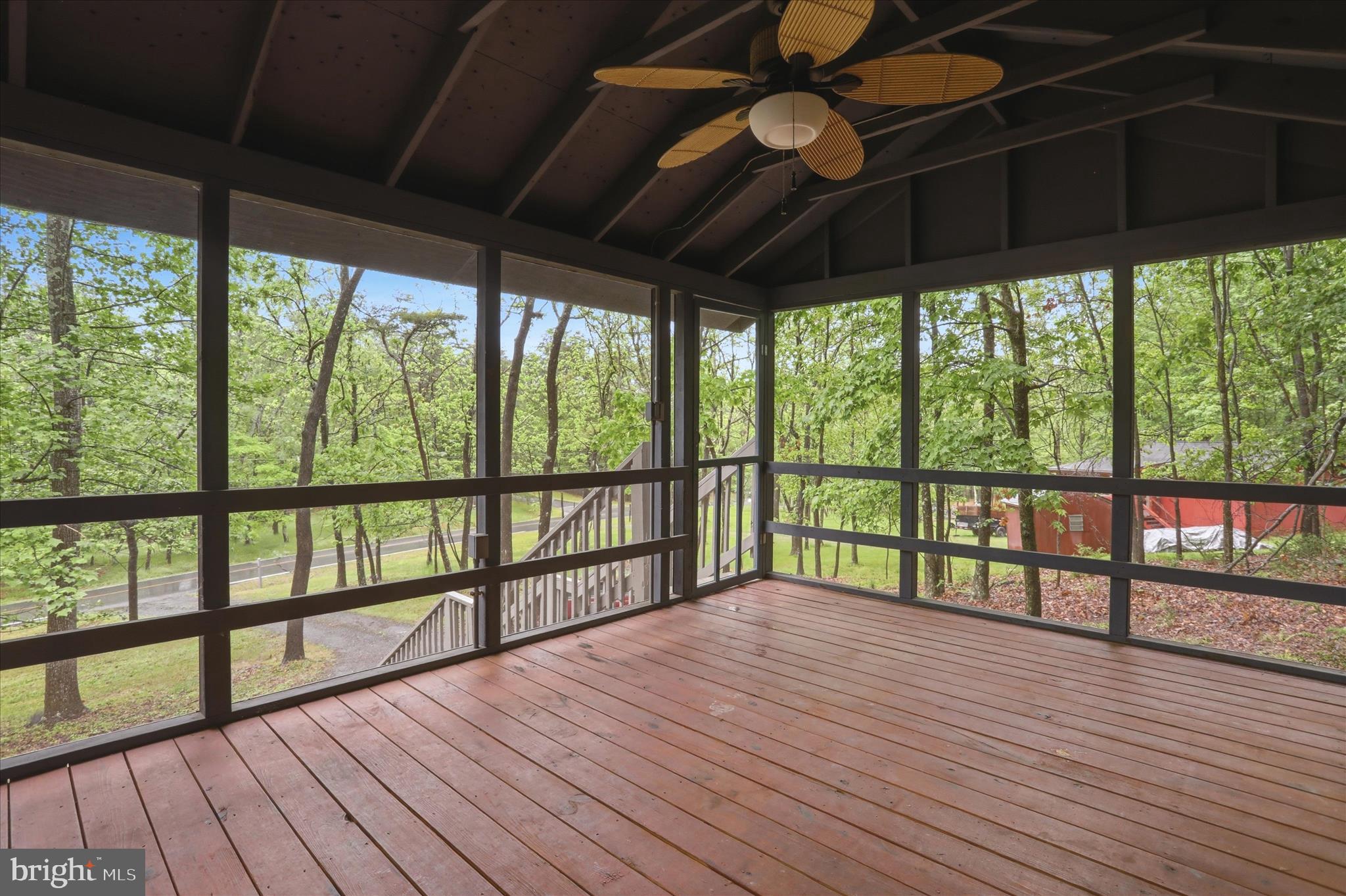 578 Walden Road Hedgesville, WV 25427 - Photo 22 of 39 a view of porch with wooden floor