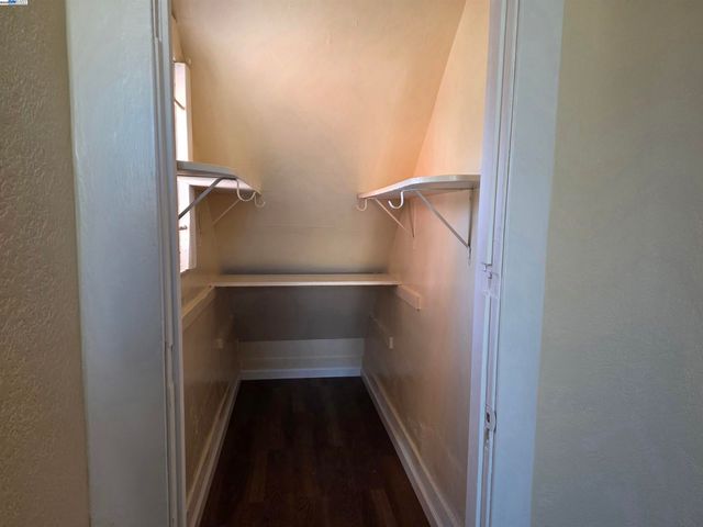 a view of walk in closet