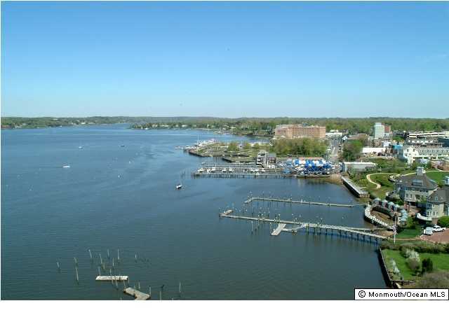 a view of city and ocean