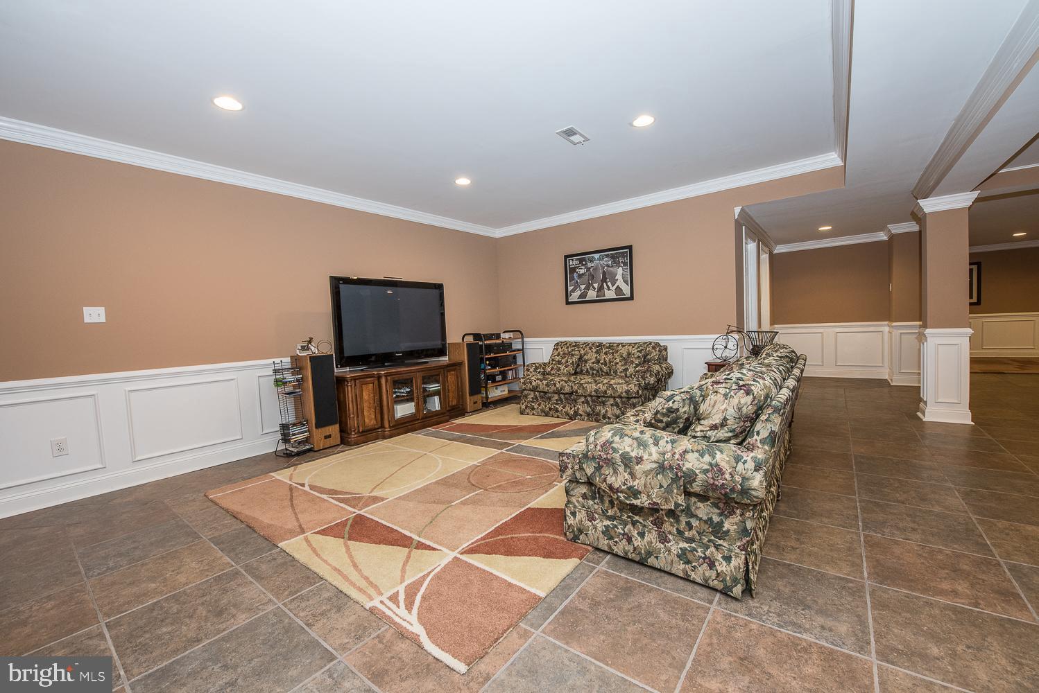 1111 Pebble Spring Drive Berwyn, PA 19312 - Photo 53 of 64 Basement TV area