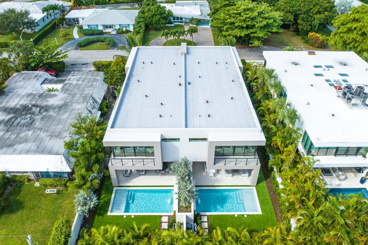 140 Northeast Wavecrest Way Boca Raton, FL 33432 - Photo 12 of 19 Ariel View