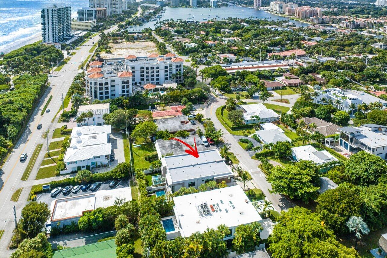 140 Northeast Wavecrest Way Boca Raton, FL 33432 - Photo 17 of 19 Ariel View