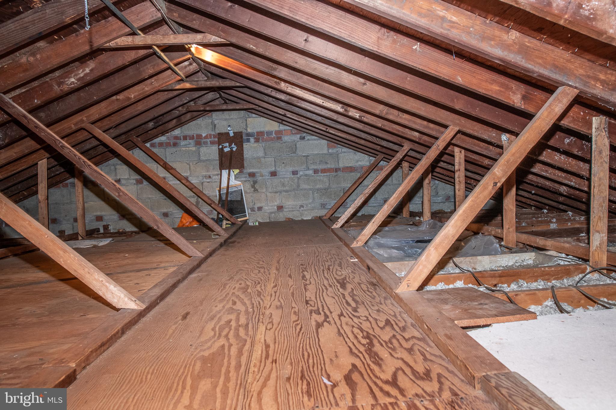 644 Evans Road Springfield, PA 19064 - Photo 30 of 50 Partially Floored Attic