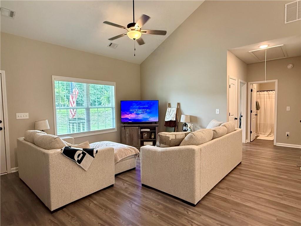 1776 Pleasant Grove Road Temple, GA 30179 - Photo 8 of 45 a living room with furniture and a large window