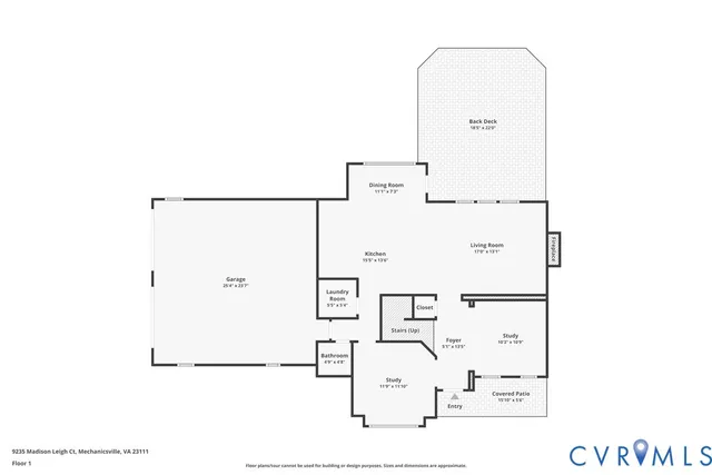 $549,950 | 9235 Madison Leigh Court, Mechanicsville, VA 23111