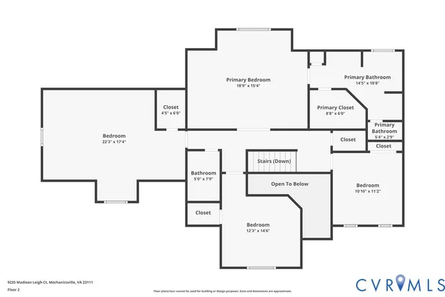 $549,950 | 9235 Madison Leigh Court, Mechanicsville, VA 23111