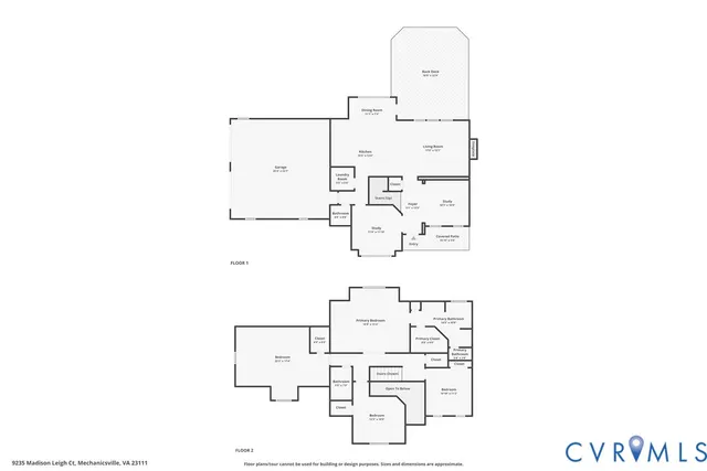 $549,950 | 9235 Madison Leigh Court, Mechanicsville, VA 23111