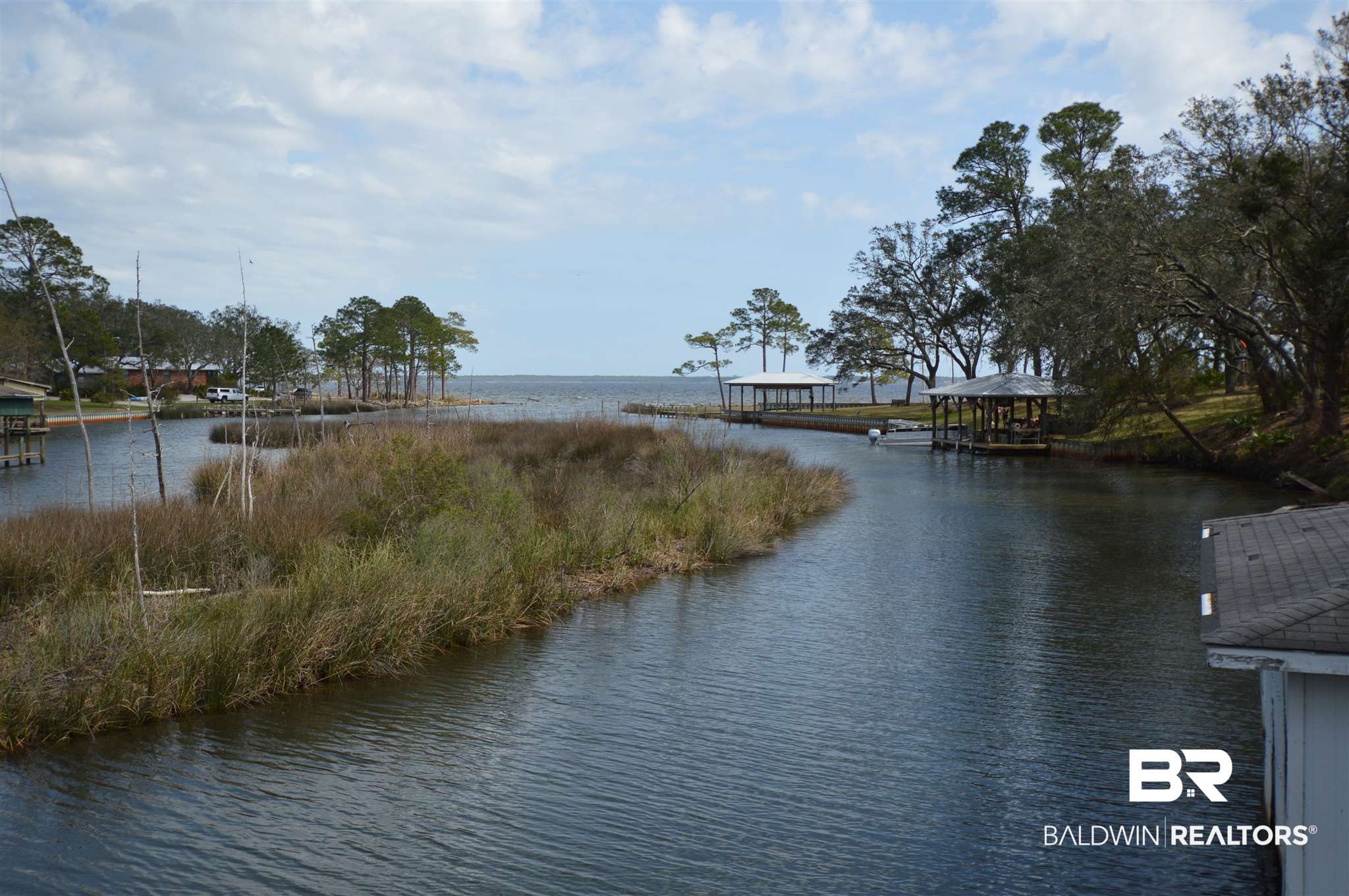 Lot 5 North Bayou Road Lillian, AL 36549 - Photo 6 of 11 Bayou passed the bridge t