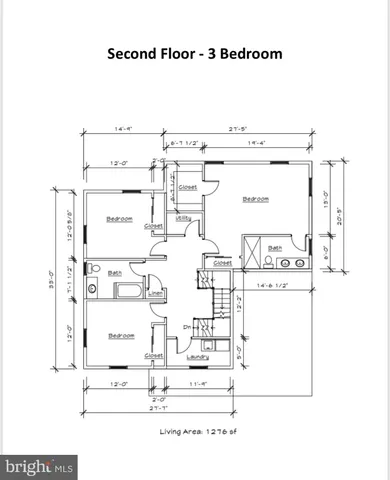 a picture of a floor plan
