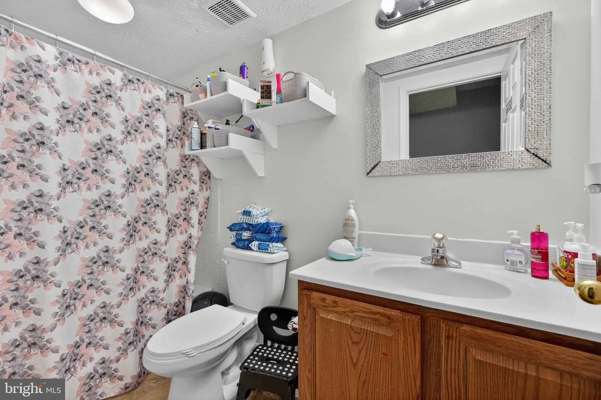 611 Hunting Ridge Drive Frederick, MD 21703 - Photo 48 of 50 a bathroom with a sink toilet and a mirror