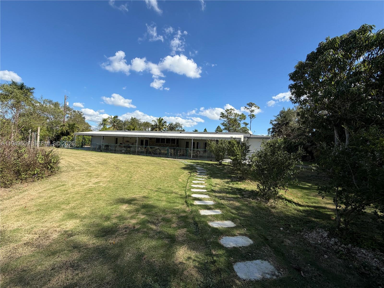 29450 Southwest 180th Avenue Homestead, FL 33030 - Photo 23 of 32 a view of a lake from a yard