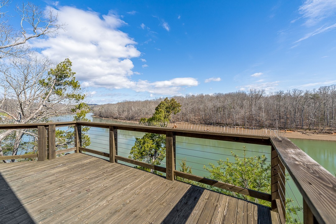 562 Rocky Ridge Road East Rock Island, TN 38581 - Photo 41 of 69 a view of balcony with wooden floor and fence