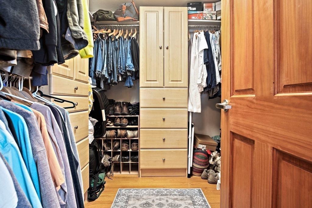 4 Jeffrey Road Billerica, MA 01821 - Photo 22 of 34 a view of walk in closet with clothes and shoes
