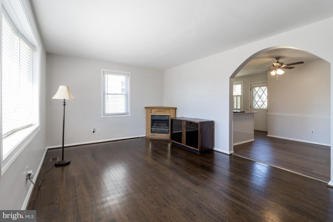 3018 Willoughby Road Baltimore, MD 21234 - Photo 5 of 48 Living room features bay window and gas fireplace