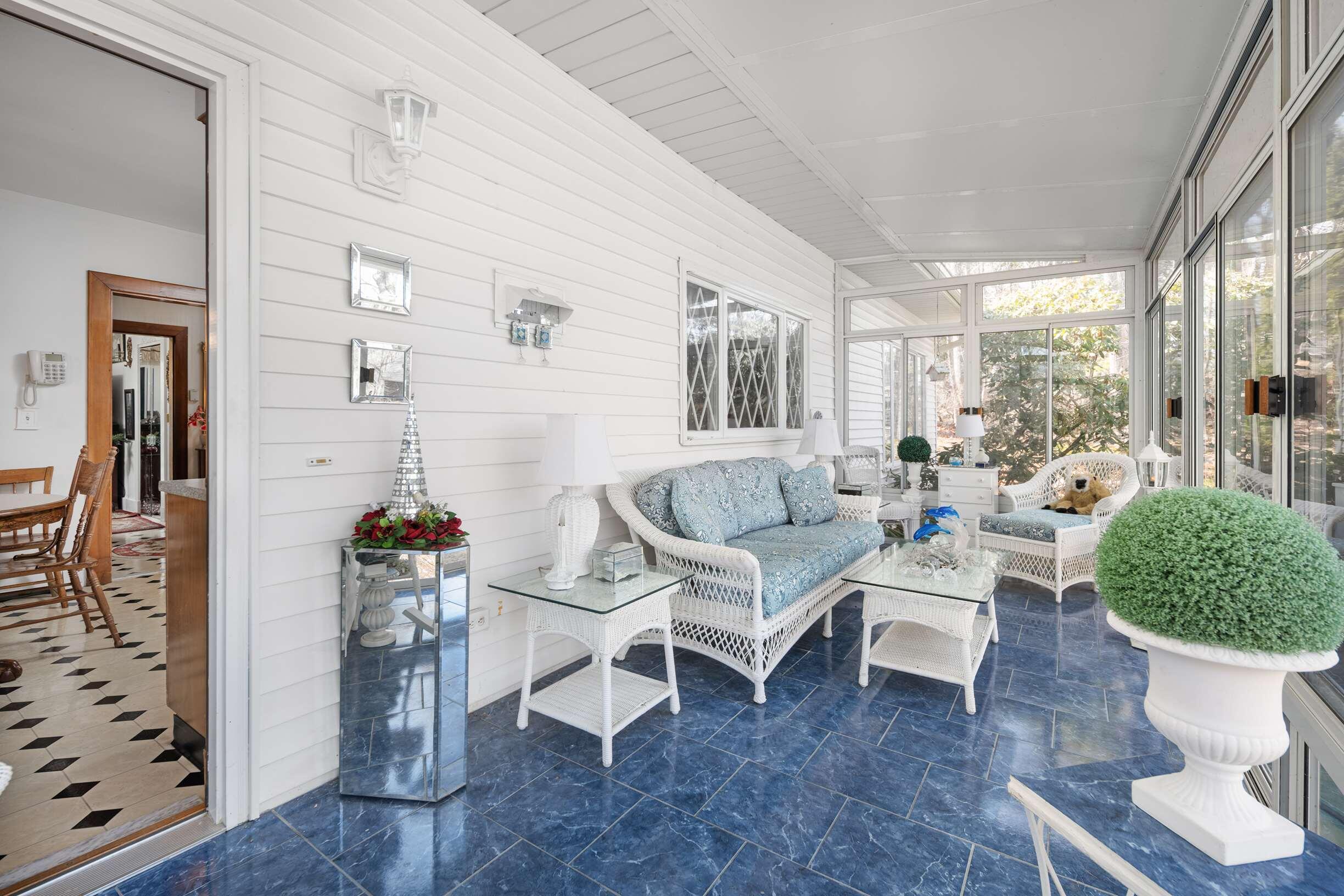 46 Cape Neddick Road York, ME 03909 - Photo 14 of 29 Rear Garden Sunroom
