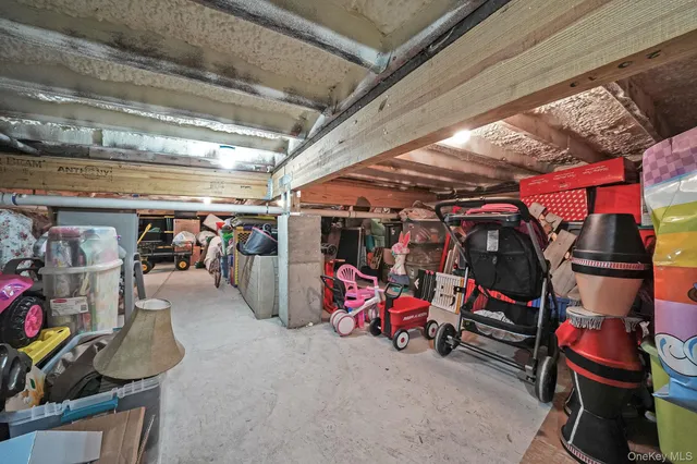 a view of a chairs and table in the balcony