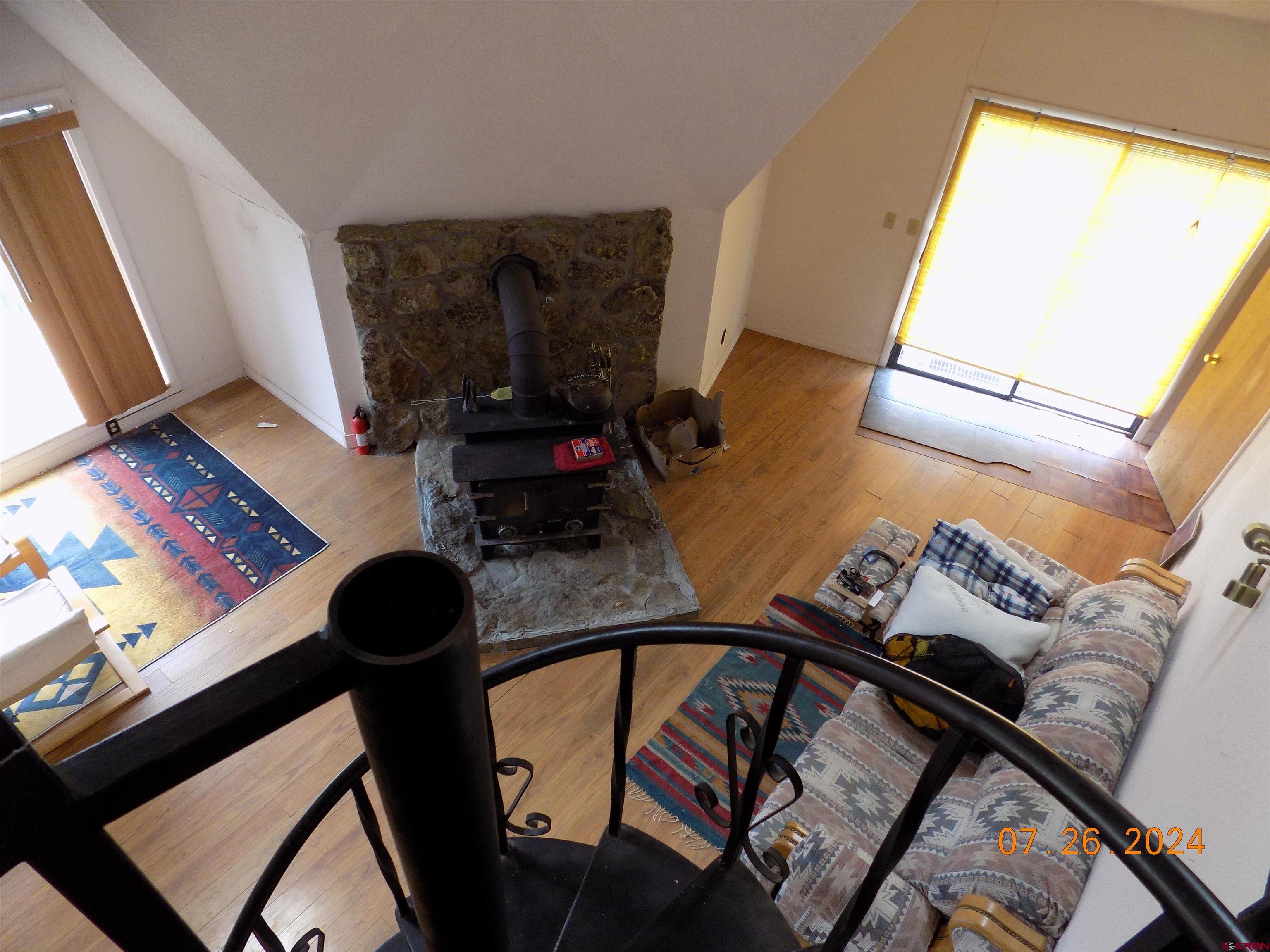 95 Geneva Loop Pitkin, CO 81241 - Photo 13 of 14 a living room with furniture and a window