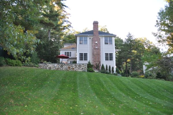 39 Windsor Road Wellesley, MA 02481 - Photo 21 of 23 a view of a house with a yard