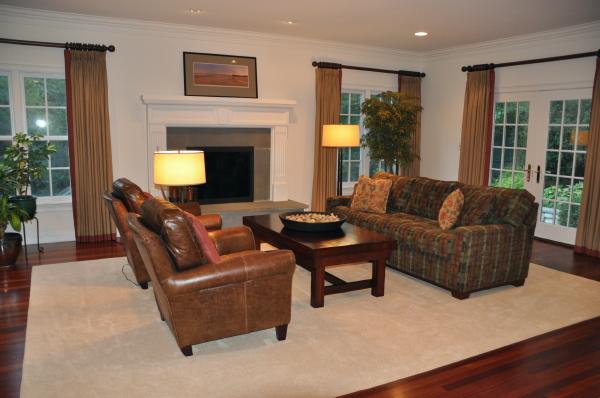 39 Windsor Road Wellesley, MA 02481 - Photo 22 of 23 a living room with furniture and a fireplace