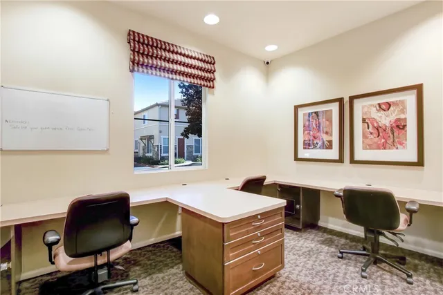 a room with furniture and a chair