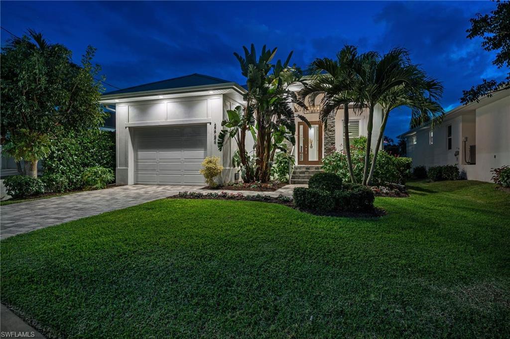2464 Lake Avenue Naples, FL 34112 - Photo 1 of 38 Front Elevation at Night